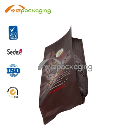 custom coffee bags with valve