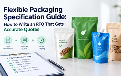 Flexible Packaging Specification Guide: How to Write an RFQ That Gets Accurate Quotes